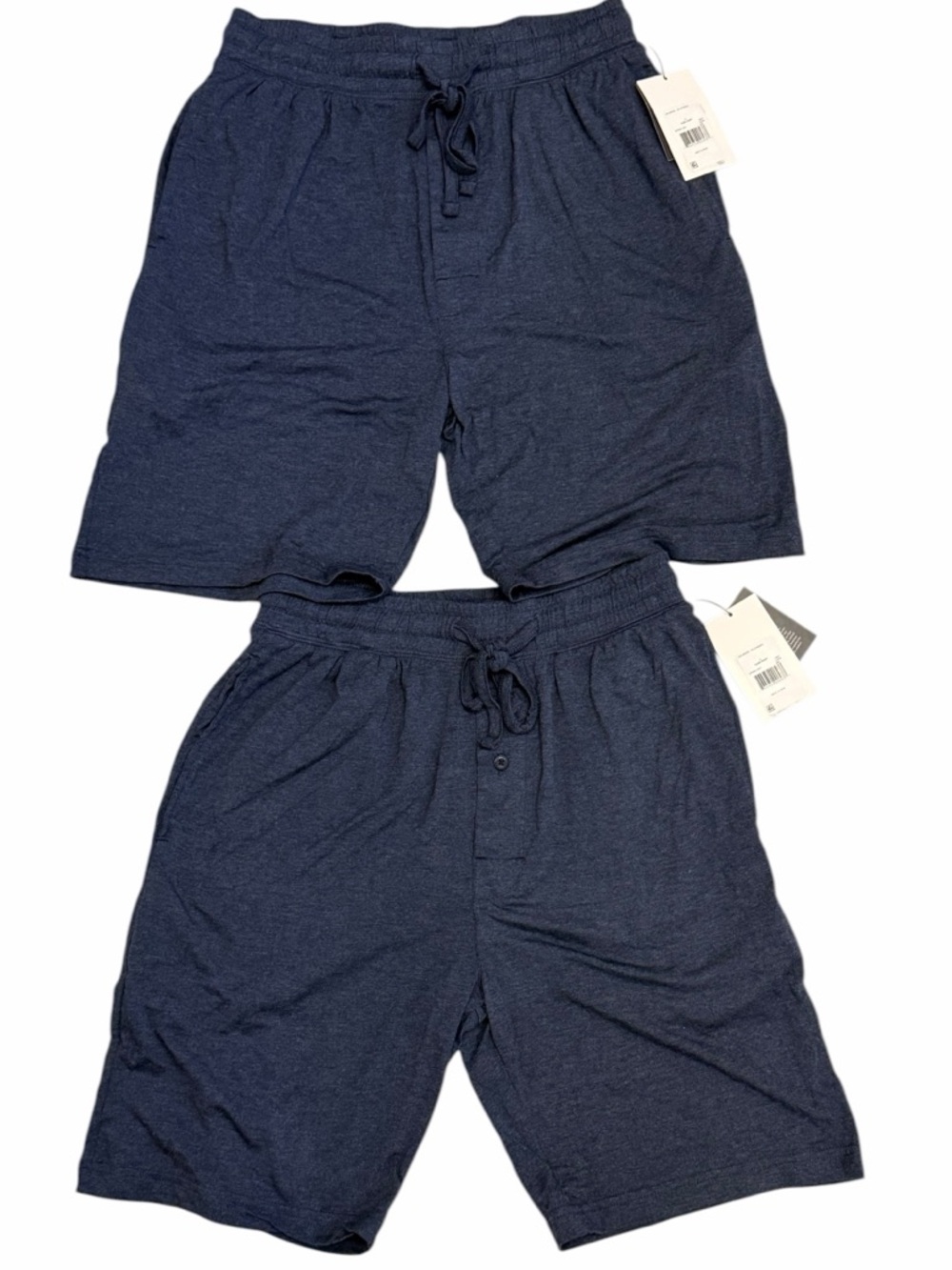 HANES LOUNGEWEAR MENS Sleep Shorts NAVY Modal Soft Comfortable Size SMALL